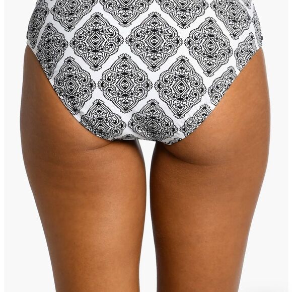 LA Blanca Oasis Tile Bikini Bottom NWT Size  12 - Picture 2 of 3